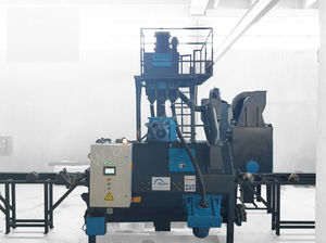 granalladora de turbina