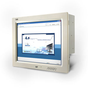 monitor LCD / con pantalla táctil / 640 x 480 / empotrable