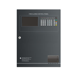 panel de mando para alarma de incendio