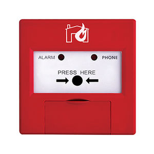 pulsador de alarma manual de alarma de incendio