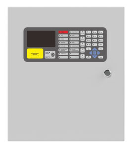 panel de mando para alarma de incendio