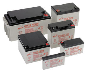batería 12 V / 6 V / ácido-plomo / con válvula reguladora