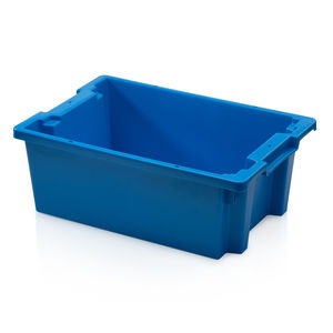 cajón de polipropileno / para almacenamiento / de transporte / de uso alimentario