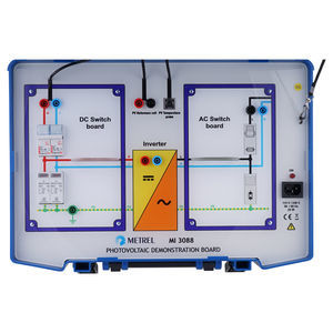 panel de simulación de instalación eléctrica