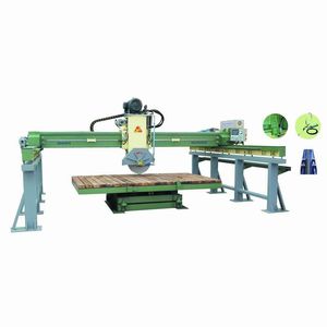 máquina de corte tipo puente / para granito / para mármol / de hoja rotativa