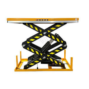 mesa elevadora de doble tijera