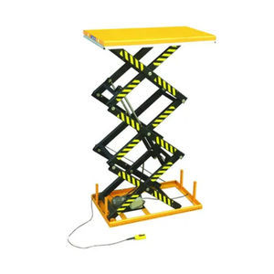mesa elevadora de triple tijera