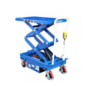 mesa elevadora de doble tijera