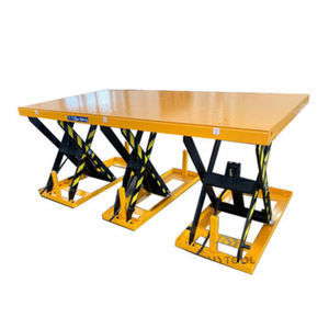 mesa elevadora de triple tijera