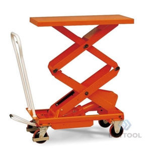 mesa elevadora de doble tijera