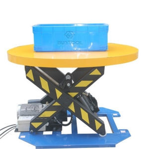 mesa giratoria manual