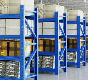 sistema de estanterías para depósito de almacenamiento