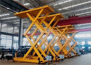 plataforma elevadora de tijera móvil