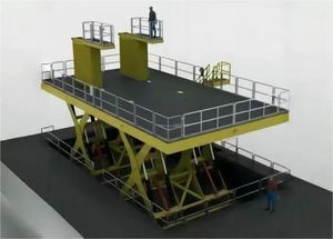 plataforma elevadora de tijera fija
