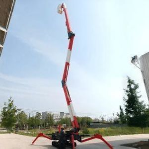plataforma araña con orugas