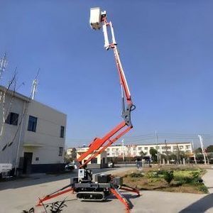 plataforma araña con orugas
