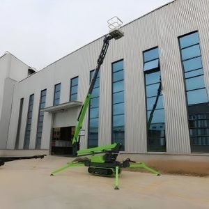 plataforma araña con orugas