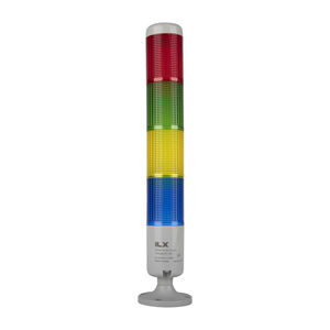 columna de señalización de 4 colores