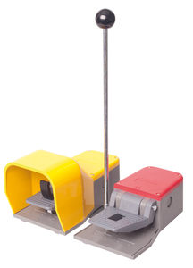 interruptor de pedal de control / de seguridad / eléctrico / 1 pedal