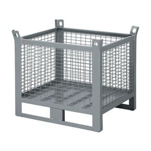 caja-palé enrejada
