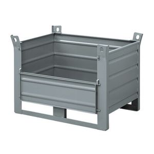 caja-palé de chapa