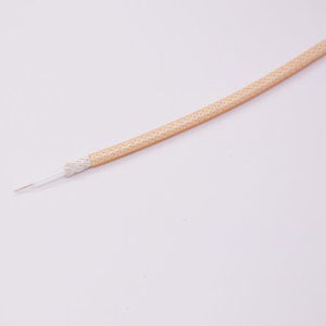cable eléctrico de alta temperatura / RF / coaxial / aislado