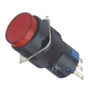 botón pulsador con luz