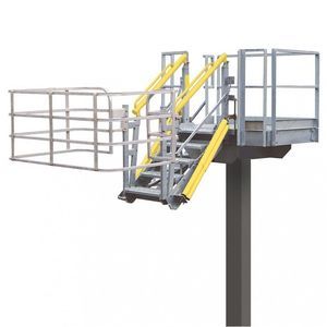 escalera fija abatible