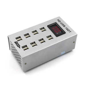 cargador de baterías de mesa / rápido / USB / digital