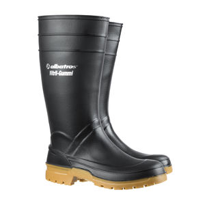 bota de seguridad para obra / antideslizante / de protección química / de nitrilo