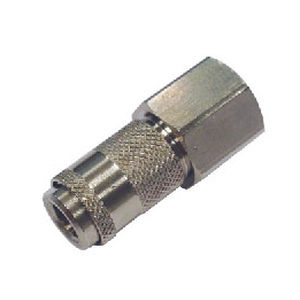 racor automático / rápido / recto / para aire comprimido