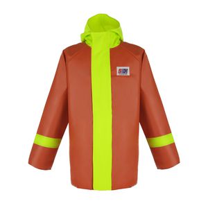 chaqueta de trabajo / impermeable / de alta visibilidad / de PVC