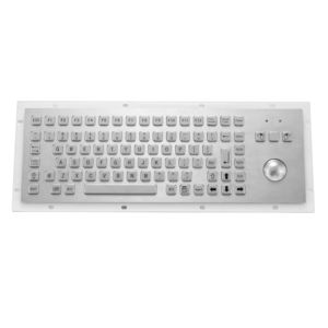 teclado de mesa / de tecla mecánica / con trackball / industrial