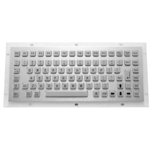 teclado de acero inoxidable
