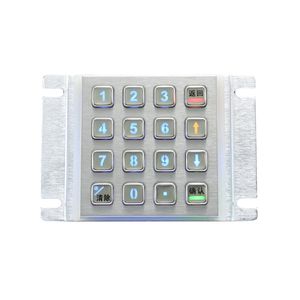 teclado numérico con retroiluminación