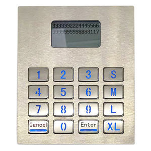 teclado numérico visualizador LCD 1