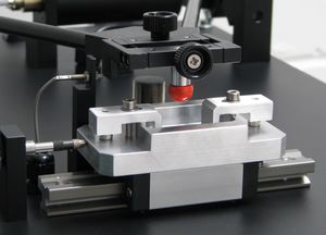 tribómetro para prueba de fricción