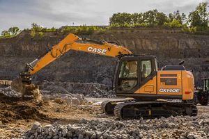 excavadora intermedia