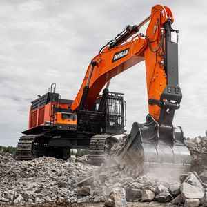 excavadora de grandes dimensiones