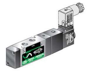 distribuidor neumático accionado por solenoide 1