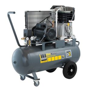 compresor de aire / con ruedas / con motor eléctrico / de pistón