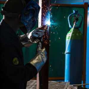 botella de gas industrial 1