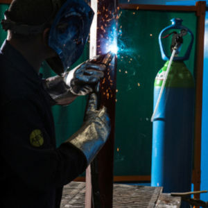 botella de gas industrial 1