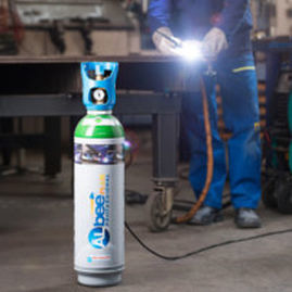 botella de gas industrial 1