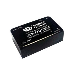 convertidor DC/DC DIP / rango de intensidades de entrada 4:1 / de baja potencia / industrial
