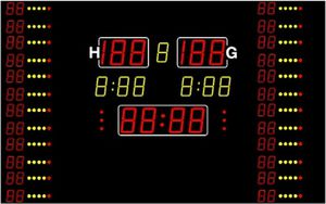 visualizadores LED / a color / con pantalla táctil / de gran formato