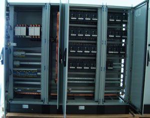 cuadro eléctrico equipado