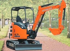 miniexcavadora / con orugas / Tier 2 / para obra de construcción
