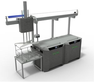 máquina de limpieza por ultrasonidos