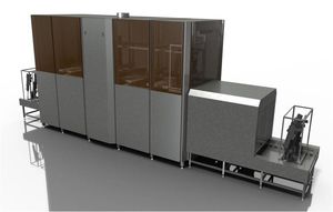 máquina de limpieza por ultrasonidos